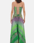 The Solstice Stripe Corset Set - Ready to Ship