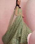 Sage Green Lehenga Set