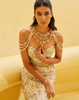 Off-White Mermaid Lehenga Set - Eraya