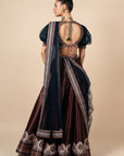 Prussian Blue - Rust Skirt Set