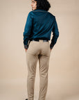 Prussian Blue Solid Shirt