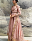 Rose Pink Anarkali Set | Baroda