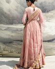 Rose Pink Anarkali Set | Baroda