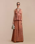 Rose Pink Sharara Set