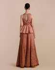Rose Pink Sharara Set