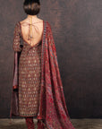Ruby - Fuschia Ombre Tunic Set | Muraqqa