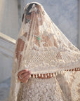 Ivory Cut Work Lehenga Set