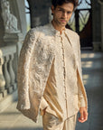 Ivory Nude Jacket Set