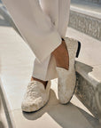 Nude Cut Work Sherwani Set