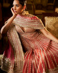 Burnt Orange Gota Patti Sharara Set