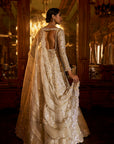 Silver Gold Jacket Lehenga Set - Ready to Ship