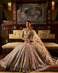 Gold Silver Tissue Lehenga Set - Ready to Ship