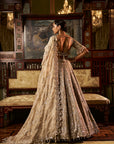 Gold Silver Tissue Lehenga Set - Ready to Ship