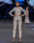 Embellished Jacket with Pant - Ready to Ship