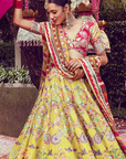 Yellow Madhaniya Lehenga - Ready to Ship