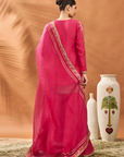 Pink Trikone Sharara Set - Ready to Ship