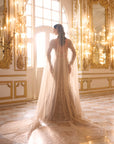 Champagne Sequin Gown