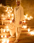 Ivory Sherwani Set
