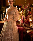 Ruby & Emerald Pearl Lehenga Set