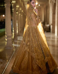 Gold Paisely Lehenga Set