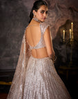 Dusty Mauve Lehenga Set