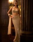 Light Gold Skirt Set
