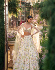 Butter Yellow Sequin Lehenga Set