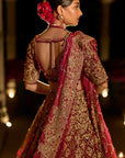 Maroon Zardosi Lehenga Set