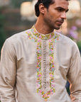 Greige Kurta Set