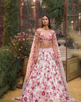 Ruby Floral Lehenga Set