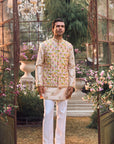 Multi-Coloured Floral Bundi Set