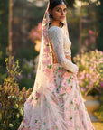 Pearl Floral Lehenga Set