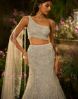 Periwinkle Blue Skirt Set