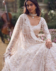 Powder Peach Dori Lehenga Set