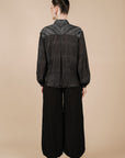 Soft Black Long Top