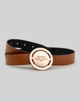 Tan - Black Reversible Belt