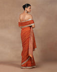 Tangerine Saree Set | Muraqqa