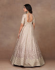 Taupe Anarkali Set | Muraqqa