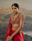 Lalima Jadau Lehenga Set