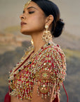 Lalima Jadau Lehenga Set
