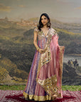 Gulrangi Mirror Anarkali Set