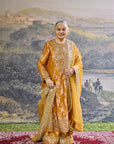 Sunehri Zari Sharara Set