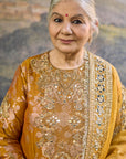Sunehri Zari Sharara Set