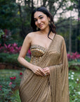 Unehri Noor Crystal Saree Set