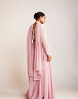Powder Pink Sharara Set