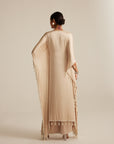 Light Beige Kaftaan Set