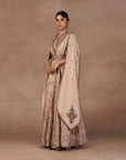 Almond Ivory Jacket Set