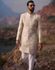 Ivory Sherwani Set