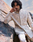 Ivory Bandhgala Set