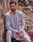 Light Grey Kurta Set
